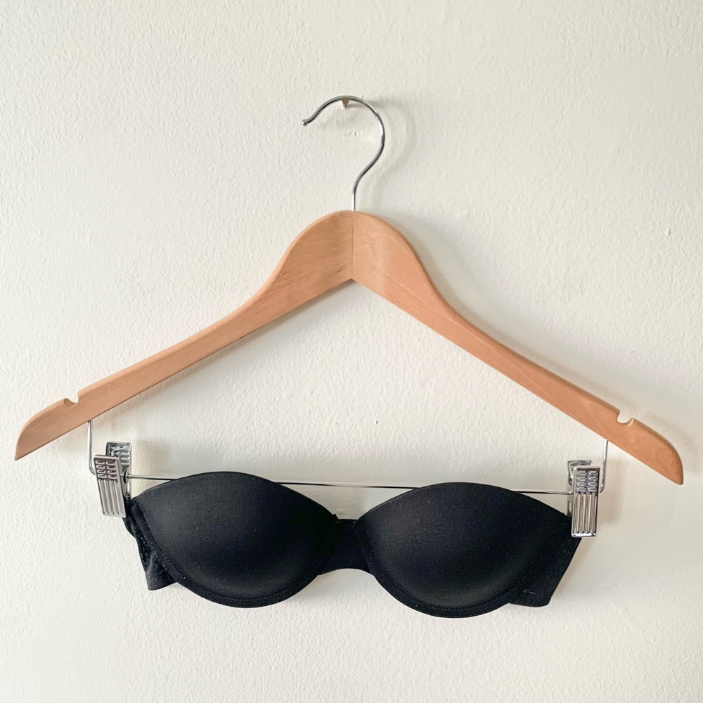 NEW LulaLu Black Strapless Bra